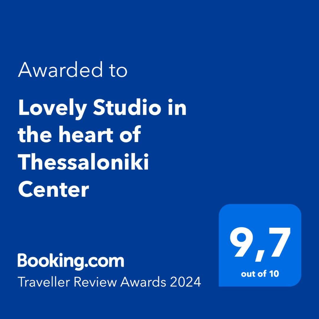 Lovely Apartment In The Heart Of Thessaloniki Center Buitenkant foto